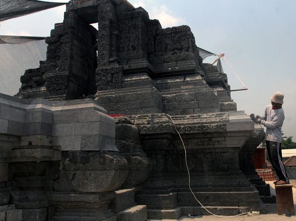Warisan Singhasari Kembali Dipulihkan, Candi Jago Masuki Tahap Pemugaran Kaki Ketiga