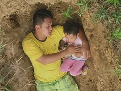Kisah Viral Ayah Gali Makam untuk Putri Sakit, Kini Berubah Jadi Taman Bunga