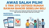 Awas Salah Pilih! Ini 5 Jurus Deteksi Rumah Rawan Banjir Sebelum Beli