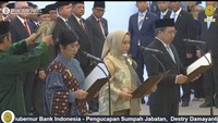 Destry Damayanti Resmi Dilantik Jadi Gubernur BI