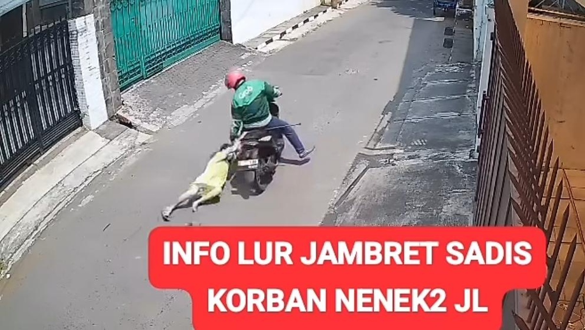 Nenek di Semarang Nyaris Tewas Dijambret, Pelaku Pura-pura Tanya Alamat