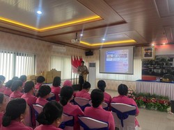 Kapolres Tabanan Ingatkan Polwan-Bhayangkari Bijak Bermedsos dan Tak Flexing