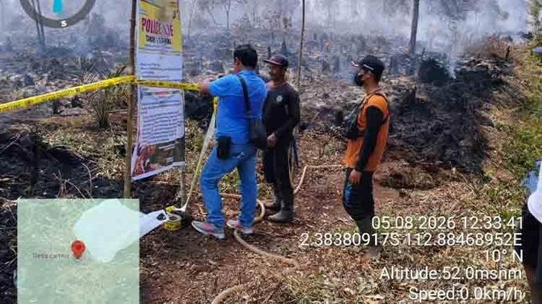 Api Meluas di Lahan HGU Sitaan Satgas PKH, Kasus Naik ke Penyidikan