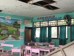 SDN 4 Maroangin Enrekang 30 Tahun Rusak Parah Ancam Keselamatan Siswa