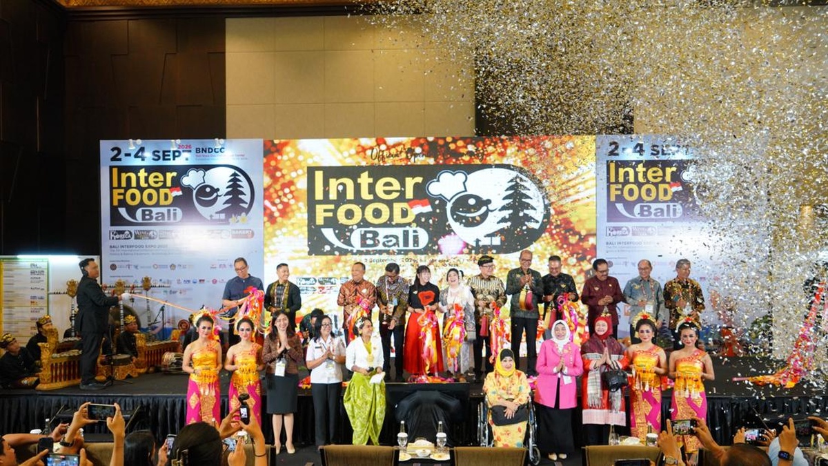 Bali Interfood 2026 Resmi Dibuka, Bidik 15 Ribu Pengunjung