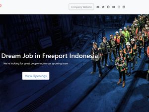 Lowongan Kerja PT Freeport di Gresik, Cek 3 Posisi yang Dibuka dan Link