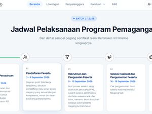 Link Magang Kemnaker 2026 Lengkap Syarat dan Tata Cara Daftar, Simak!