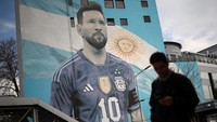 Mural Lionel Messi Hiasi Ruang Publik di Buenos Aires