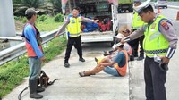 2 Pekerja Pemotong Rumput Tewas Ditabrak Truk di Jalan Tol Medan-Tebing Tinggi