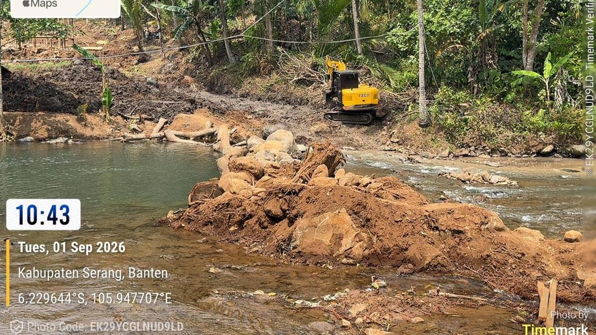 Pemkab Serang Hentikan Proyek Swasta Perusak Sungai Cikalumpang