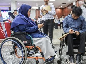 Pencari Kerja Disabilitas Ikut Berburu Lowongan