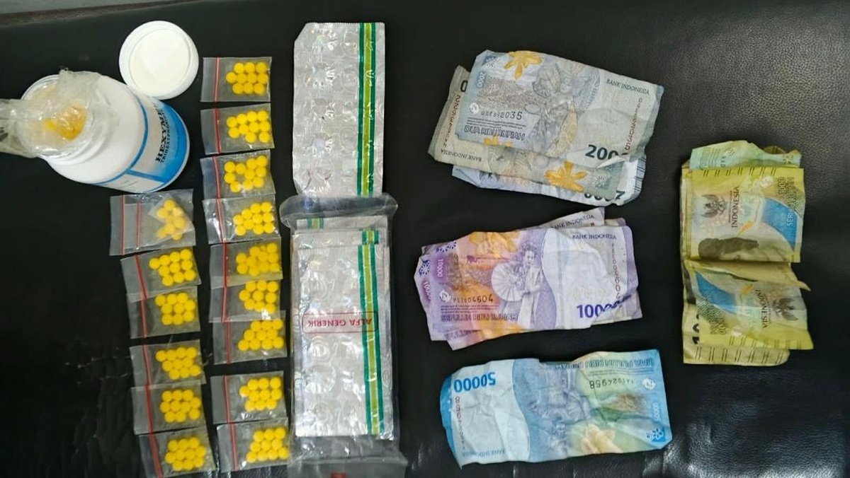 Pria Ngamuk di Pasar Induk Tangerang Diciduk Polisi, Bawa Ribuan Tramadol