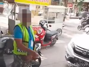 Viral Driver Ojol Cekcok dengan Jukir di Minimarket Badung, Ini Penyebabnya