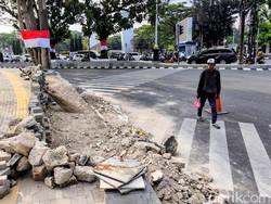Trotoar Gasibu Bakal Dibenahi, Akses Pejalan Kaki & Disabilitas Dipermudah