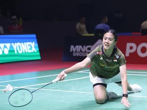 Kalahkan Wakil Singapura, Dhinda Melaju ke 16 Besar Indonesia Masters 2026
