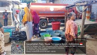 Kekeringan di Dompu Meluas, 1.877 KK Kesulitan Air Bersih
