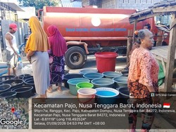 Kekeringan di Dompu Meluas, 1.877 KK Kesulitan Air Bersih