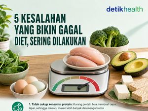 Infografis: Sudah Diet Tapi BB Tak Kunjung Turun? Bisa Jadi Ini Pemicunya