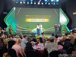 Harita Nickel Sabet Anugerah Ekonomi Hijau dari Pengelolaan Sumber Daya Air