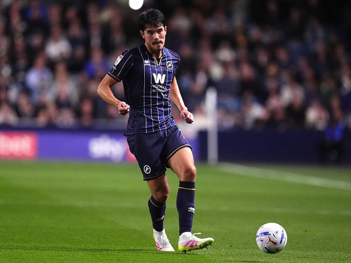 Millwalls Elkan Baggott in action during the Sky Bet Championship match at The Den, London. Picture date: Wednesday September 2, 2026. (Photo by Adam Davy/PA Images via Getty Images)