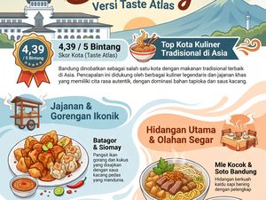 Infografik: 10 Makanan Terbaik di Bandung dengan Cita Rasa Khas
