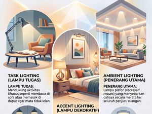 Infografis: 3 Jenis Lampu Ini Bikin Tampilan Rumah Lebih Mewah
