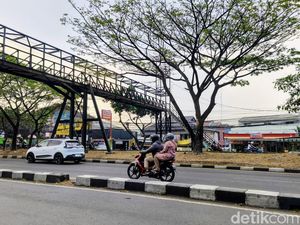 JPO Baru Bakal Berdiri di Depan SMKN 9 Bandung, Ini Progresnya