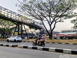 JPO Baru Bakal Berdiri di Depan SMKN 9 Bandung, Ini Progresnya
