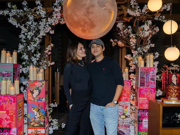 Pesta Ultah Luna Maya, Maxime Bouttier Hadirkan Bulan dan Jejepangan