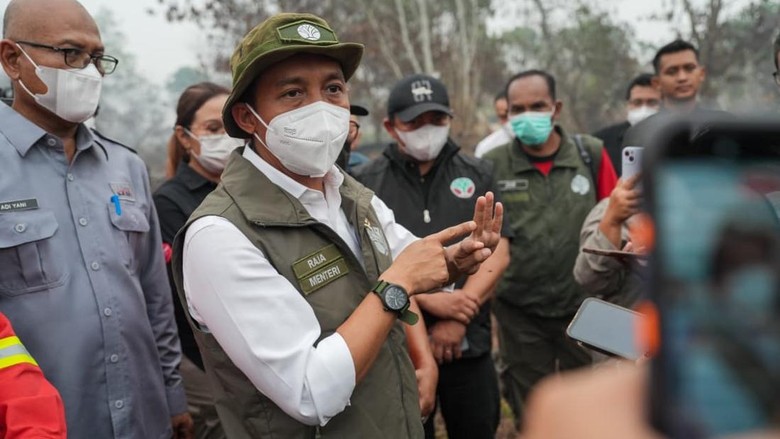 Mahasiswa Minta Menhut Tak Cuma Berfoto, Desak Karhutla Jadi Bencana Nasional