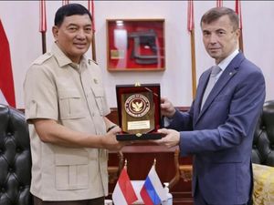 Dubes Rusia Temui Menhan Sjafrie, Ini yang Dibahas