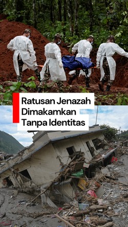 Video: Pemerintah Nepal Gelar Pemakaman Massal Bagi Korban Banjir