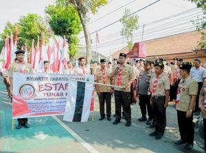 Kontingen Estafet Tunas Kelapa Klaten Dilepas, Bawa Semangat Gotong Royong