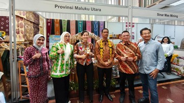 Kuliner Maluku Utara Laris di Tjipta UMKM Fair, Booth 2 Kali Disambangi Wamen