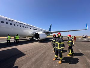 Video Garuda Pecah Ban Saat Take Off di Jakarta, Mendarat Selamat di Makassar