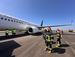 Kronologi Pesawat Garuda Pecah Ban Saat Take Off dari Jakarta