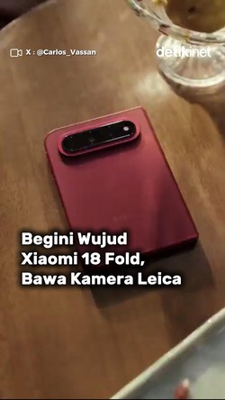 Video: Wujud Xiaomi 18 Fold yang Siap Rilis September 2026! 