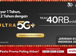 XL PRIO Bundling di erafone, Ada Promo Bayar 1 Tahun Dapat 2 Tahun