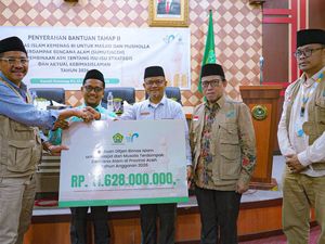Kemenag Kucurkan Dana Rp 11,6 M untuk 306 Masjid Terdampak Bencana di Aceh