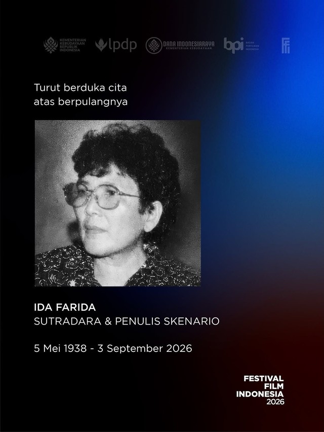 Sutradara Senior Ida Farida Meninggal Dunia