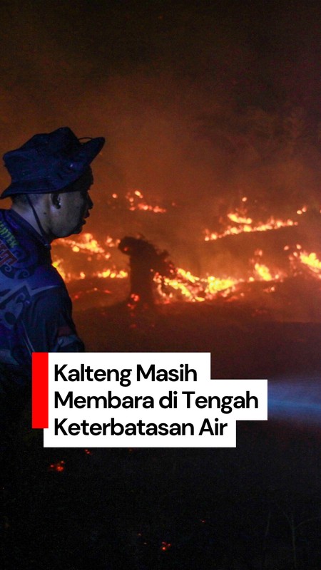 Video: Keterbatasan Air Sempat Hambat Pemadaman Karhutla di Kalteng