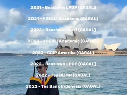 Viral Kisah Pria Belasan Kali Ditolak Beasiswa hingga Lulus S2 di Australia