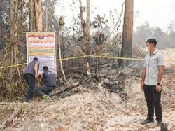 Pria di Gumas Ditangkap, Diduga Sengaja Bakar Lahan