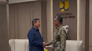 Utusan Khusus Presiden Bertemu Menteri PU Bahas Pembangunan Infrastruktur