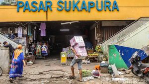 Pasar Sukapura Bertahan di Tengah Bangunan yang Memprihatinkan
