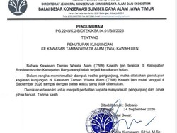 Karhutla, Pendakian ke Taman Wisata Alam Kawah Ijen Ditutup Total!