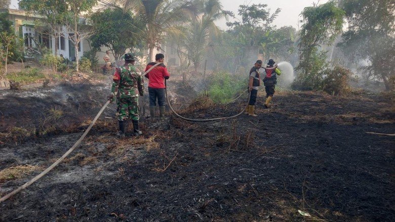 Karhutla di Ogan Ilir, Polda Sumsel Intensifkan Penanganan