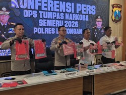 5 Residivis Sabu Lamongan Kembali Ditangkap Saat Operasi Tumpas Narkoba