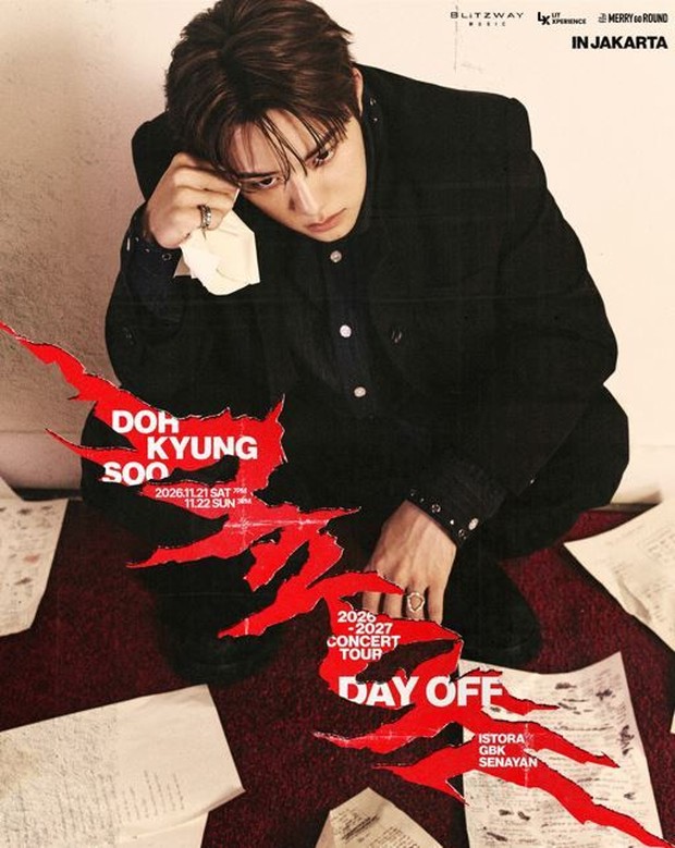 Poster konser Doh Kyung Soo di Jakarta/ Foto: instagram.com/litxperience.id Poster konser Doh Kyung Soo di Jakarta/ Foto: instagram.com/litxperience.id