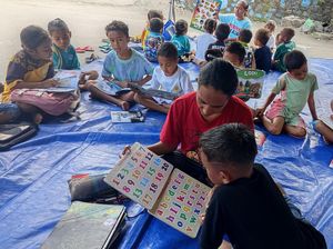 478 Sekolah Tatap Muka di Kelas Usai Gempa NTT, 1.960 Lainnya di Tenda-Ruang Terbuka